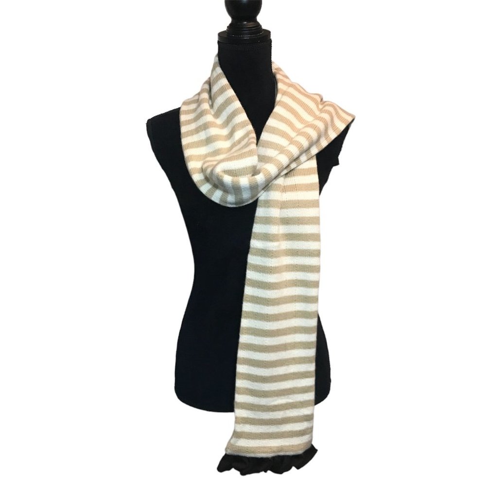 Relic Reversible Kiera Scarf in Bone/Brown - O/S